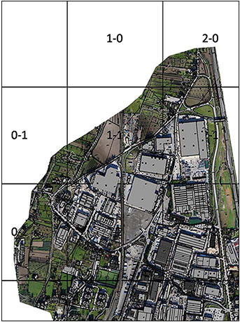Cartografia fotogrammetrica e database GIS di aree industriali a Salerno